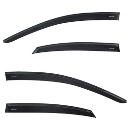 Voron Glass  дефлекторы окон Opel Astra J Опель Астра J 2009-2015г 4е поколение хэтчбэк комплект 4шт