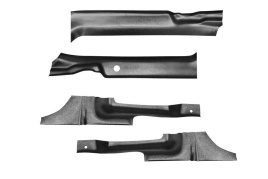 PT Group  Накладки на ковролин Renault Duster Дастер 2010-2021г 1 пок Nissan Terrano 2014-2022г 4шт