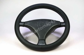 IGG  701 оплетка руля экокожа  перфорация черный   