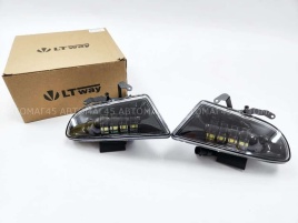 LTway  Фары противотуманные Hyundai Accent Тагаз 1999-2012г 60W белые 4000LM 2шт гарант 3 мес
