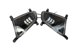 C2R  Фары п/туманные 3 линзы LED Приора 2170 SE прямоугольные 30W 3000LM 2шт гарант 3 мес