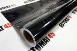 KSF  Автовинил черный супер глянец 0,81м х 0,57м   