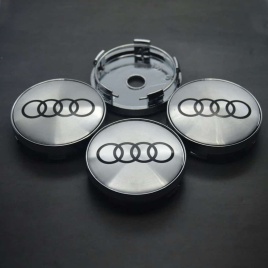 Колпачок ступицы Audi 60/57 серебро Tech Line кик слик NZDK 010