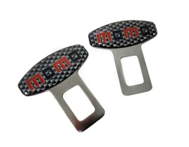 Заглушка  ремня безопасности металлическая пластик МоМо  