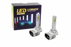 Sem-Ali  лампы LED 2шт H27(881) 12В 7W 5500K 800Lm гарантия 3мес   