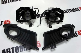Фары  противотуманные Mitsubishi Lancer 9 2003-2005г 2 туманки(03-09г) 2 рамки(только 03-05г) MB600 