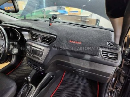Накидка на панель Kia Rio Киа Рио 2011-2017г карпет KZ
