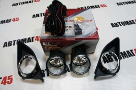 ADL-DLAA  фары противотуманные Toyota Corolla Тойота Королла 2007-2010г реле кнопка проводка 2шт   