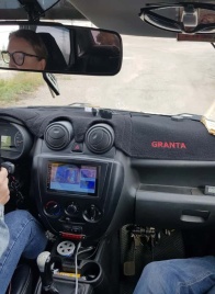 Накидка на панель Lada Granta Гранта 2011-2018г карпет + лого