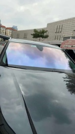 AURORA  хамелеон тонировочная пленка 85% 1м х 1м от 0,5м  