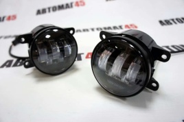 C2R  Фары п/туманные 5 линз LED Vesta Веста Лада X-Ray иномарки LED 60W 4800LM 2шт гарантия 3мес