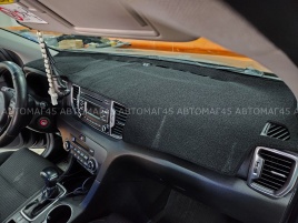 Накидка автомобильная на панель Kia Sportage Киа Спортаж 2016-2022г кузов QL карпет Maximal