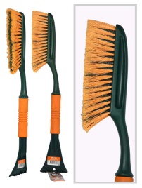 Li-Sa  щетка для снега со скребком распушенная щетина 64см LS208  