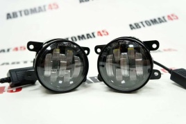 C2R  Фары п/туманные 7 линз LED Vesta Веста Лада X-Ray иномарки LED 50W 5000LM 2шт гарантия 3мес