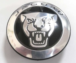 Колпачок ступицы Jaguar 58/50 хром черный (215515)