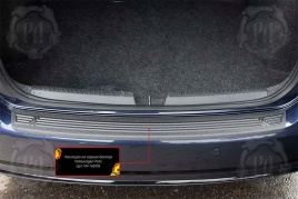 Русская Артель  Накладка на задний бампер Volkswagen Polo 5 Фольцваген Поло 5 2015г-2020г рестайл