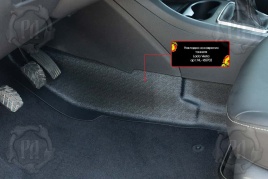 Русская Артель  Накладка на ковролин тоннеля Лада Веста 2015-2021г Lada Vesta SW / SW Cross пластик