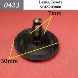 0423 Клипса пистон для Lexus Toyota 