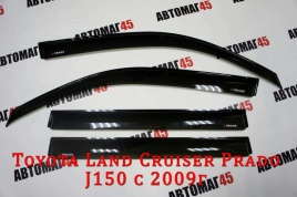 VAD  дефлекторы окон Toyota Land Cruiser Prado J150 Тойота Ленд Крузер Прадо 2009-2022г комплект 4шт