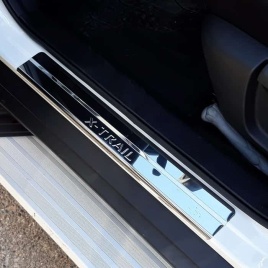LIDER  Накладки на пороги  Nissan X-Trail Ниссан Х-Трейл T32 2013-2022г 4 шт нержавейка   