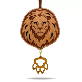 Aroma Bar Ароматизатор подвесной Лев Симба коричневый