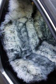 Накидки  комбинированные середина палевая бока палевые 140x50см 1шт АКЦИЯ!  