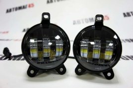 C2R  Фары п/туманные 5 линз LED Приора 2170 Нива Шевроле Niva Газель 30W 4000LM 2шт гарант 3 мес