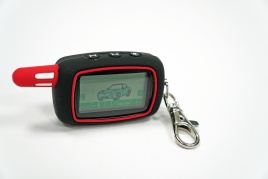 Чехол для брелка сигнализации совместим с Starline Старлайн A6 A9 рифленый черный