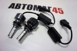 EVO Q5 чип CSP LED 2шт HB4 9006 12В 20W 4300К 3000Lm с обманкой гарантия 5мес   