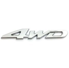 Шильдик 4WD металл 115*20мм 1шт SHK 029