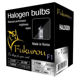 Fukurou  F1 лампа H7 12V 55W (115W) Корея 2шт   