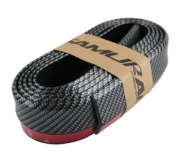 C2R SAMURAI Губа на бампер универсальная 2,5м карбон