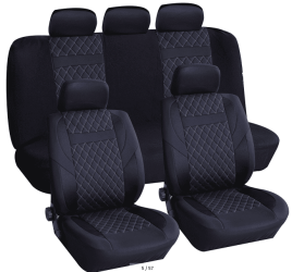 Cover авточехлы универсальные черные комплект 1781-1  1742-1 