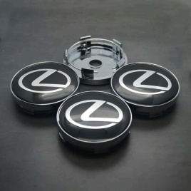 Колпачок ступицы Lexus 60/57 черный TechLine КиК Слик NZDK 029