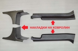 PT Group  Накладки на ковролин Renault Sandero с 2014г Sandero Stepway с 2014г Logan с 2014г  4шт