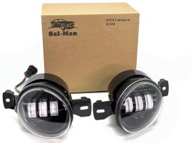 SALMAN  Фары п/туманные 3 линзы BMW БМВ LED 50W 2шт гарантия 6мес 