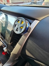 C2R держатель на дефлектор для телефона и решетку кондиционера для ароматизатора EIKOSHA 