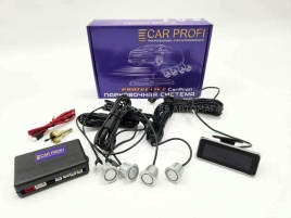 Carprofi  Парктроник 02-4S 4 датчика D 19мм серебро