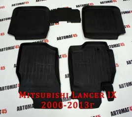 Коврики  в салон Mitsubishi Lancer IX 2002-2010г комплект 4шт   