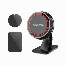 Borofone держатель телефона на панель магнитный черный BH13