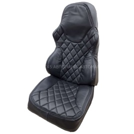 Recaro  чехлы универсальные экокожа черный черный ромб комплект   