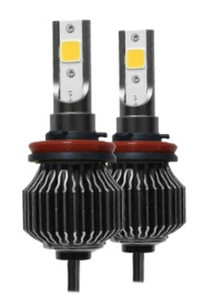 C8  чип СОВ LED 2шт HB4 12В 20W 6000К 2400Lm гарантия 1мес   