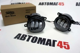 SALMAN  Фары п/туманные Лада Vesta Веста Лада X-Ray и иномарки LED 50W 4800LM 2шт гарант 6 мес