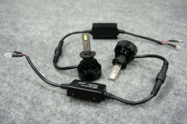 Sariti K5 LED 2шт H1 12В 50W 6000K 5000Lm с обманкой гарантия 6мес   