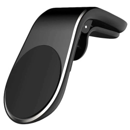 KPR держатель телефона и планшета на дефлектор магнитный черный   