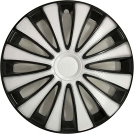 Star  Колпаки R15 GMK Super Black белый комплект   