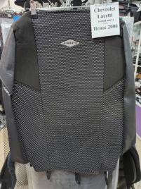 Авточехлы  Chevrolet Lacetti Лачетти Daewoo Gentra Дэу Джентра флок красный    