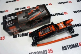 Автодело  домкрат 2т гидравлический подкатной высота 135-380мм   