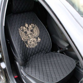 Чехлы  накидки на сиденье серия G лен черный бежевая/белая нитка комплект 5 шт