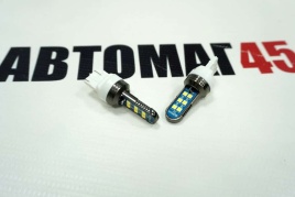 C2R  лампа светодиодная Т20 21W/5W 350Lm 12 SMD Granta Vesta Renault биполярн белая 2шт гар 1мес